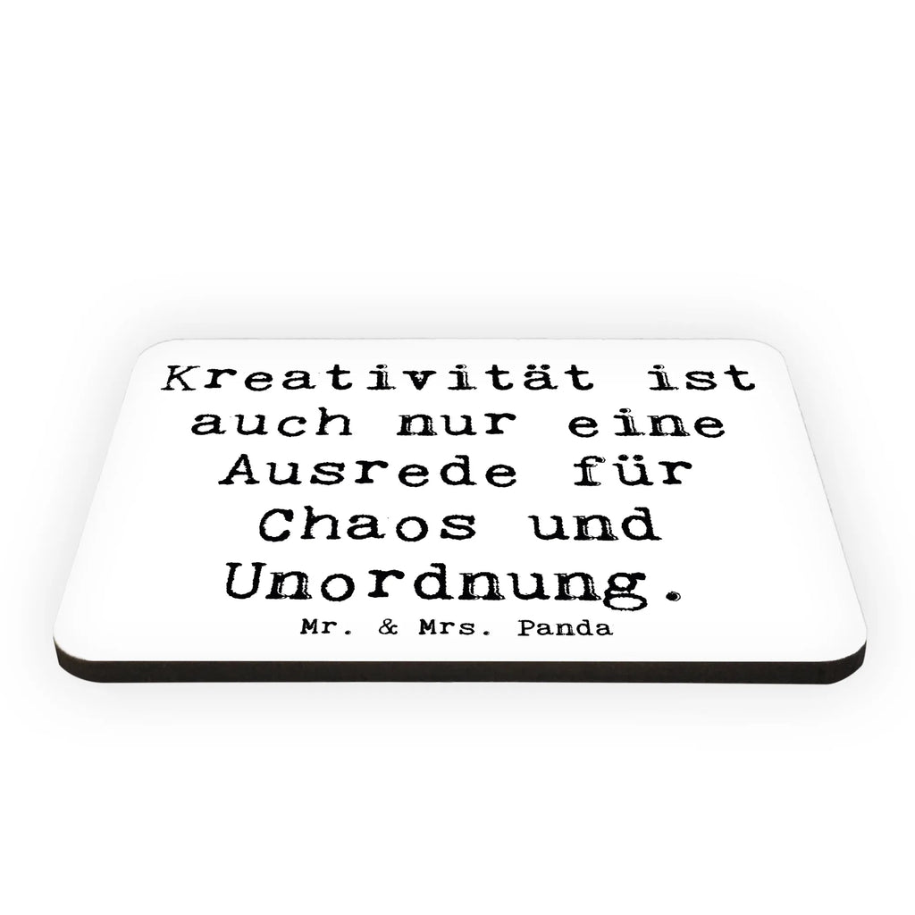 Magnet Spruch Kreativität und Chaos Dekomagnet, Pinnwandmagnet, Notiz Magnet, Whiteboard Magnet, Souvenir Magnet, Kühlschrank Dekoration, Kühlschrankmagnet, Motivmagnete