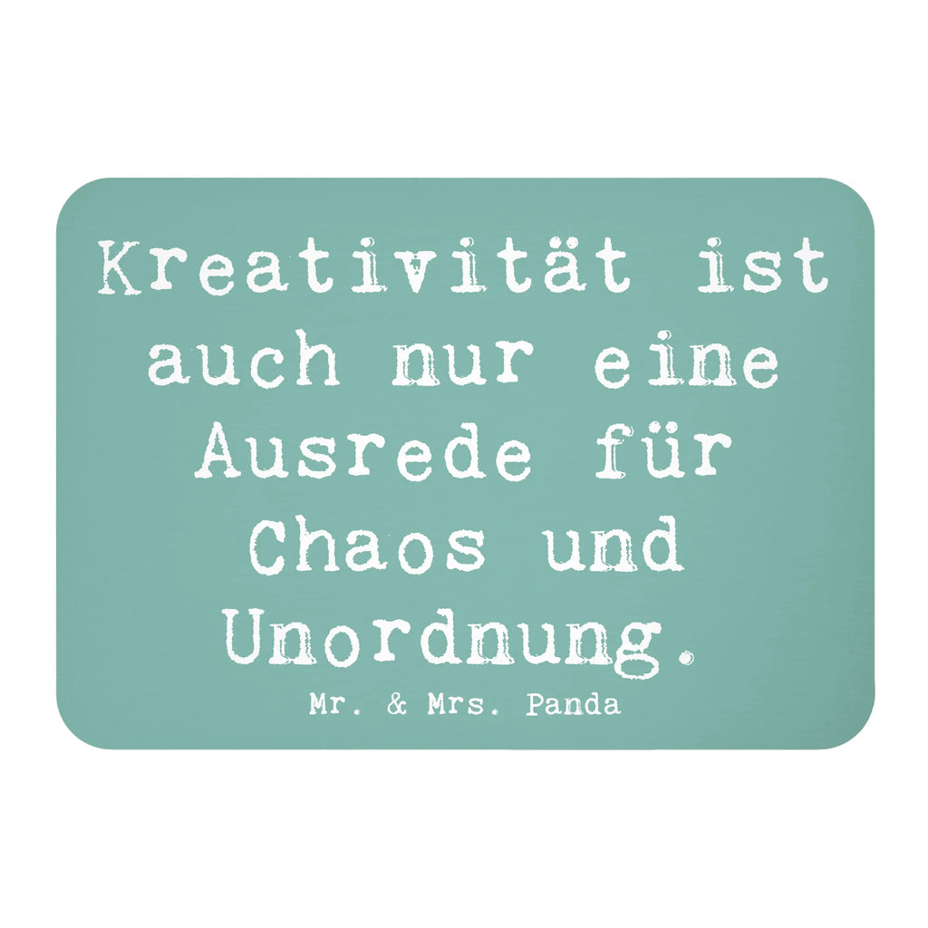 Magnet Spruch Kreativität und Chaos Dekomagnet, Pinnwandmagnet, Notiz Magnet, Whiteboard Magnet, Souvenir Magnet, Kühlschrank Dekoration, Kühlschrankmagnet, Motivmagnete