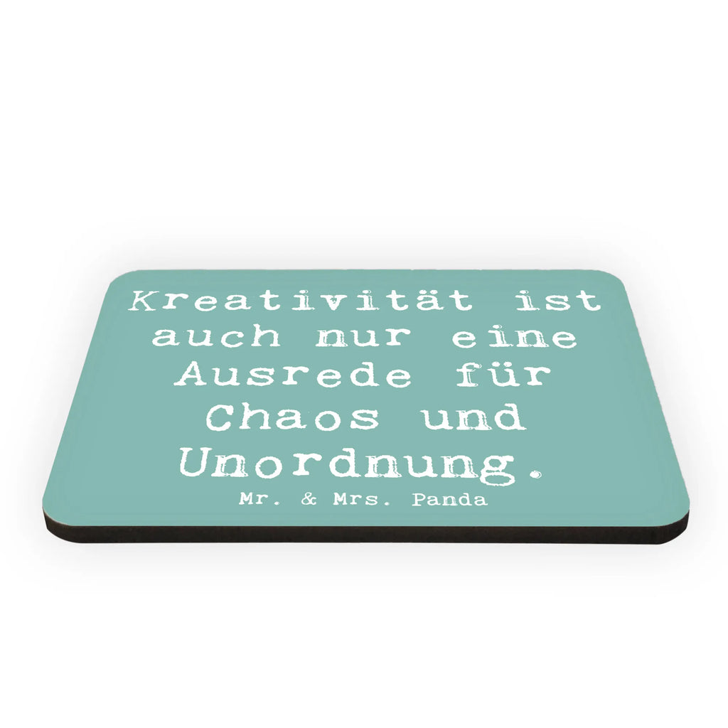 Magnet Spruch Kreativität und Chaos Dekomagnet, Pinnwandmagnet, Notiz Magnet, Whiteboard Magnet, Souvenir Magnet, Kühlschrank Dekoration, Kühlschrankmagnet, Motivmagnete