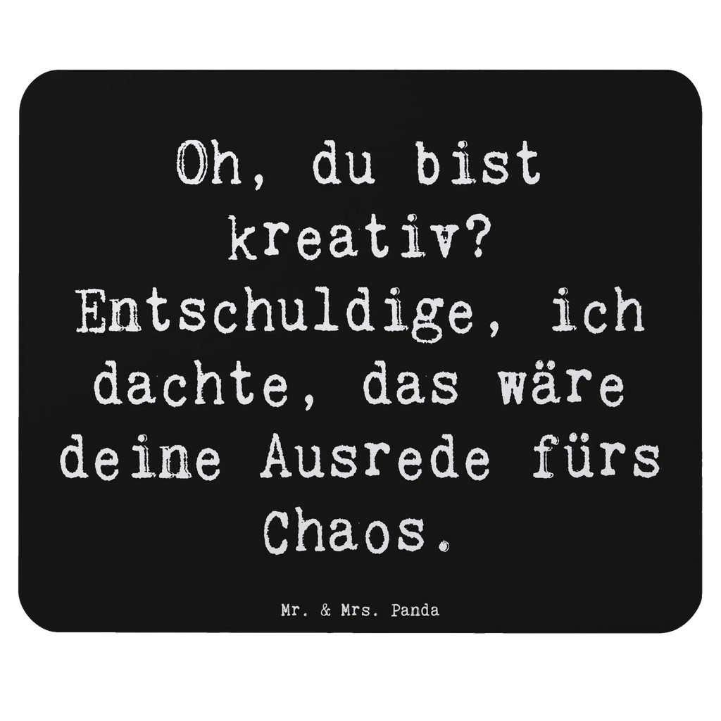 Mauspad Spruch Kreatives Chaos Büroausstattung, PC Zubehör, Mauspad Büro, Computer zubehör, Mauspad, Arbeitszimmer, Designer Mauspad, Mausunterlage, Einzigartiges Mauspad, Mousepad