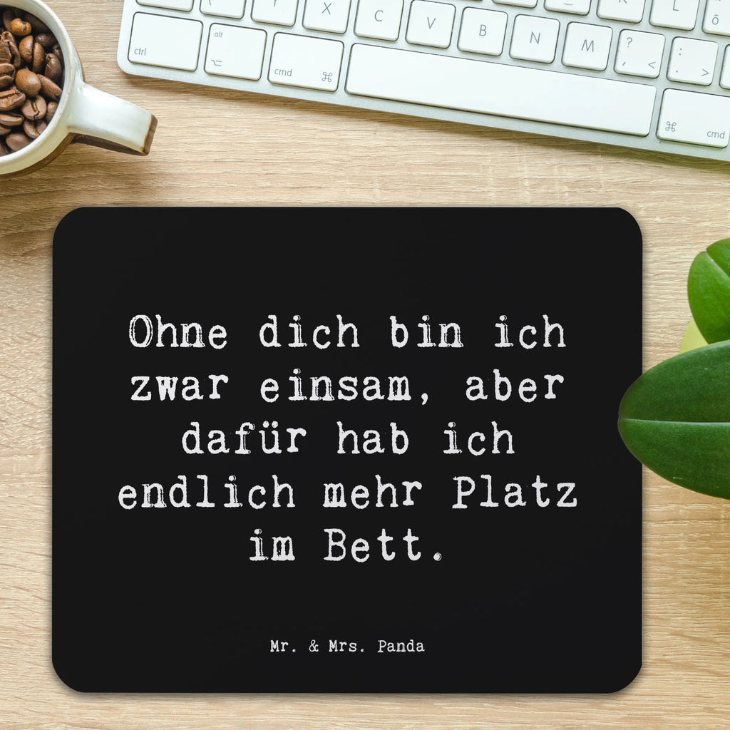 Mauspad Spruch Liebeskummer Platz im Bett Mousepad, Mauspad, Mauspad Büro, Designer Mauspad, Mausunterlage, PC Zubehör, Arbeitszimmer, Einzigartiges Mauspad, Büroausstattung, Computer zubehör