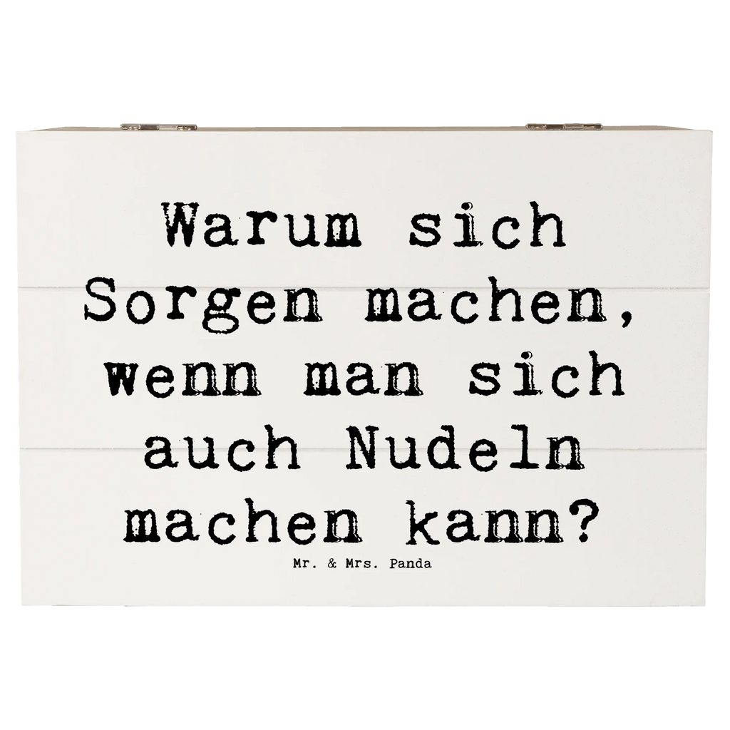 Holzkiste Spruch Gelassenheit in Krisen Schatzkiste, Erinnerungskiste, Truhe, Kiste, Holzkiste, Dekokiste, XXL, Geschenkbox, Schatulle, Erinnerungsbox, Aufbewahrungsbox, Geschenkdose