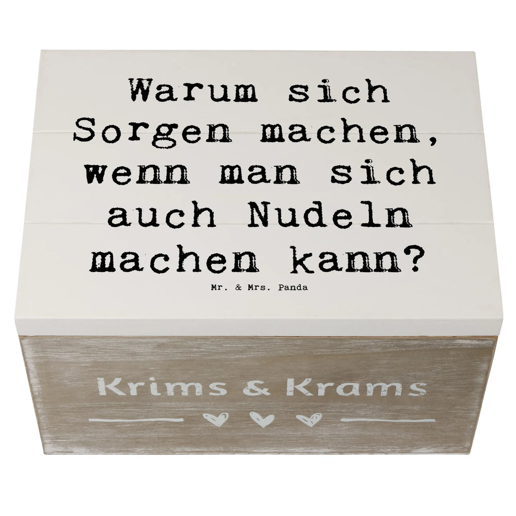 Holzkiste Spruch Gelassenheit in Krisen Schatzkiste, Erinnerungskiste, Truhe, Kiste, Holzkiste, Dekokiste, XXL, Geschenkbox, Schatulle, Erinnerungsbox, Aufbewahrungsbox, Geschenkdose