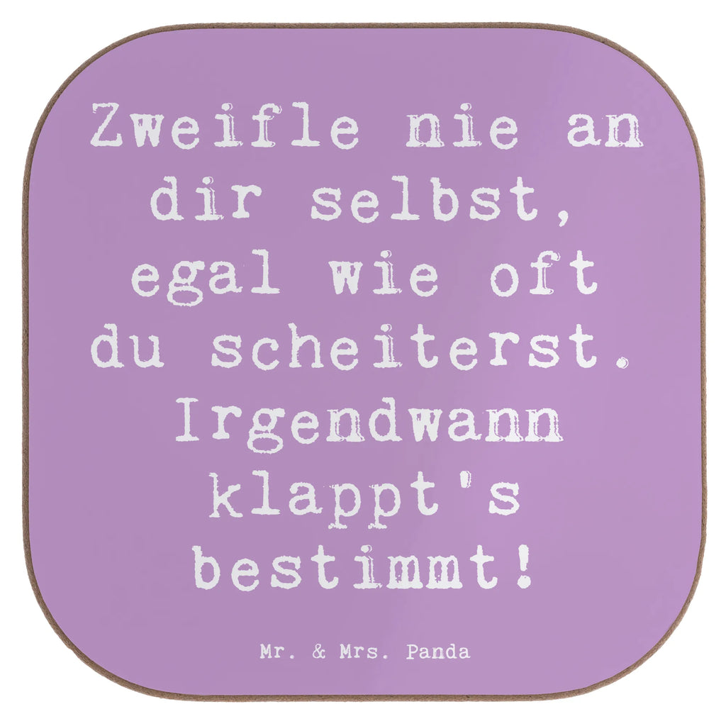 Square coaster Saying Zweifle nie an dir selbst, egal wie oft du scheiterst. Irgendwann klappt's bestimmt! Untersetzer aus Holz, Untersetzer Holz, Glasuntersetzer, Bierdeckel, Tassen Untersetzer, Untersetzer, Getränkeuntersetzer, Holzuntersetzer, Korkuntersetzer, Untersetzer Design, Untersetzer für Gläser, Untersetzer Gläser