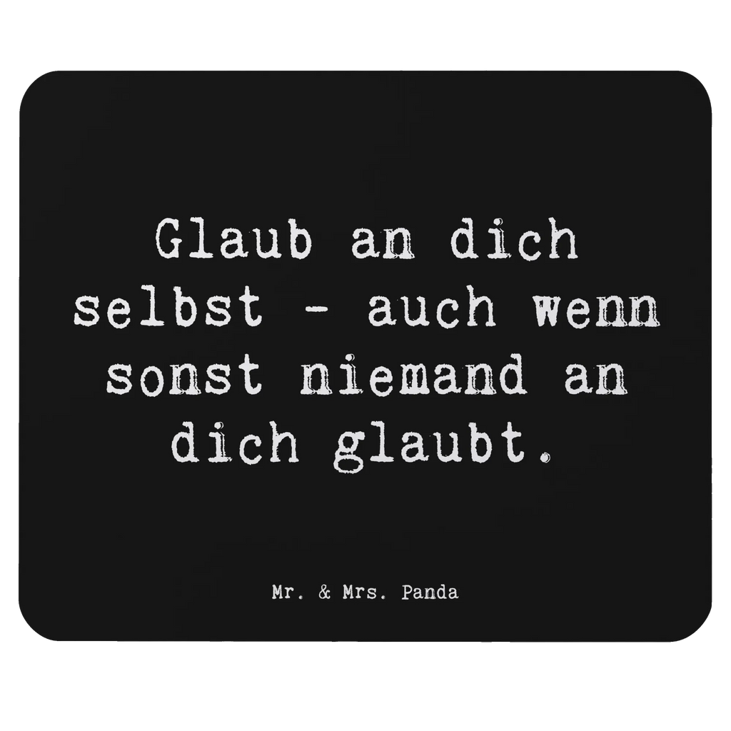Mauspad Spruch Glaube an dich selbst Designer Mauspad, Einzigartiges Mauspad, Arbeitszimmer, Mousepad, Mausunterlage, PC Zubehör, Büroausstattung, Computer zubehör, Mauspad, Mauspad Büro