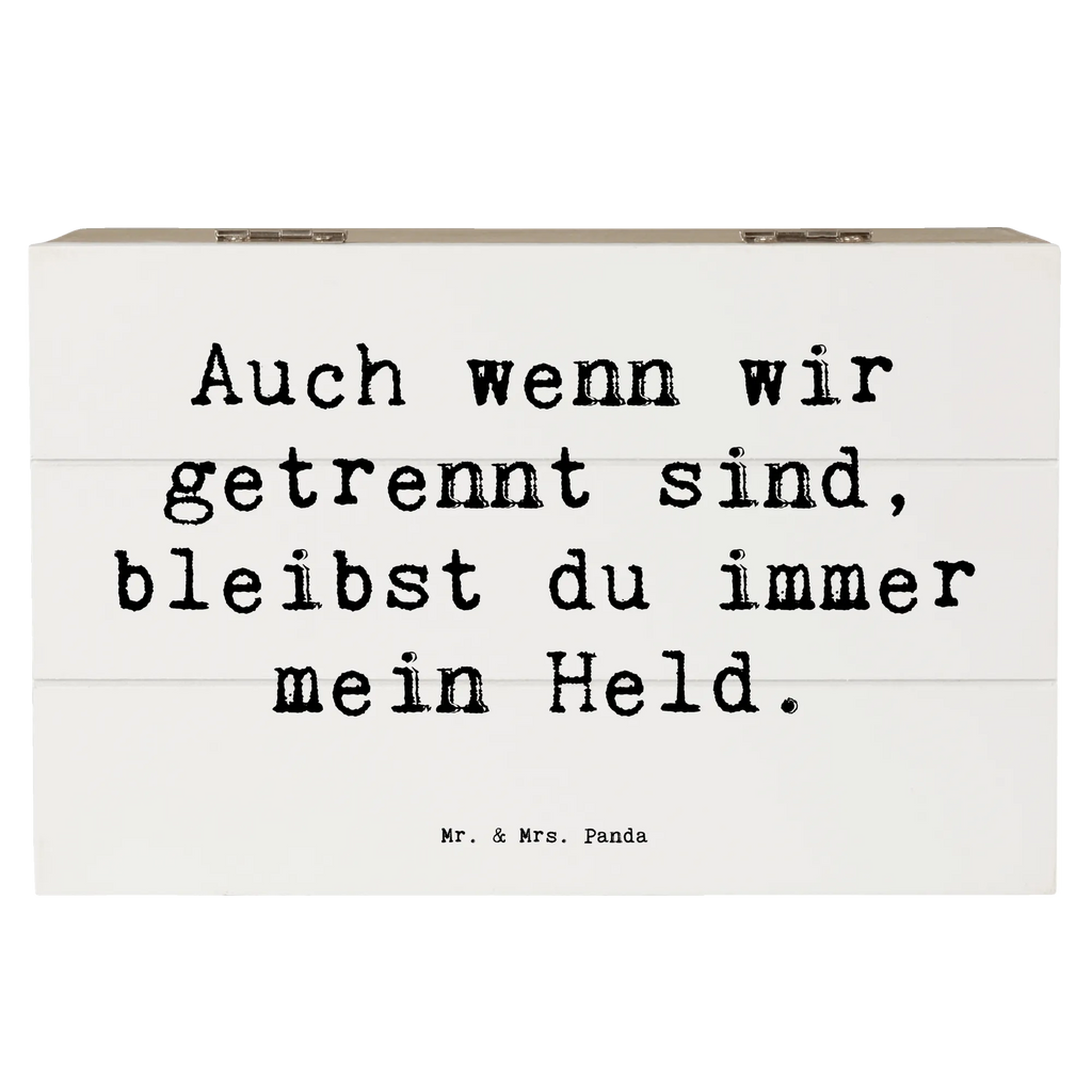 Holzkiste Spruch Trennung von den Eltern Held Holzkiste, Geschenkdose, Kiste, Erinnerungsbox, Schatulle, Aufbewahrungsbox, Schatzkiste, Erinnerungskiste, XXL, Dekokiste, Truhe, Geschenkbox