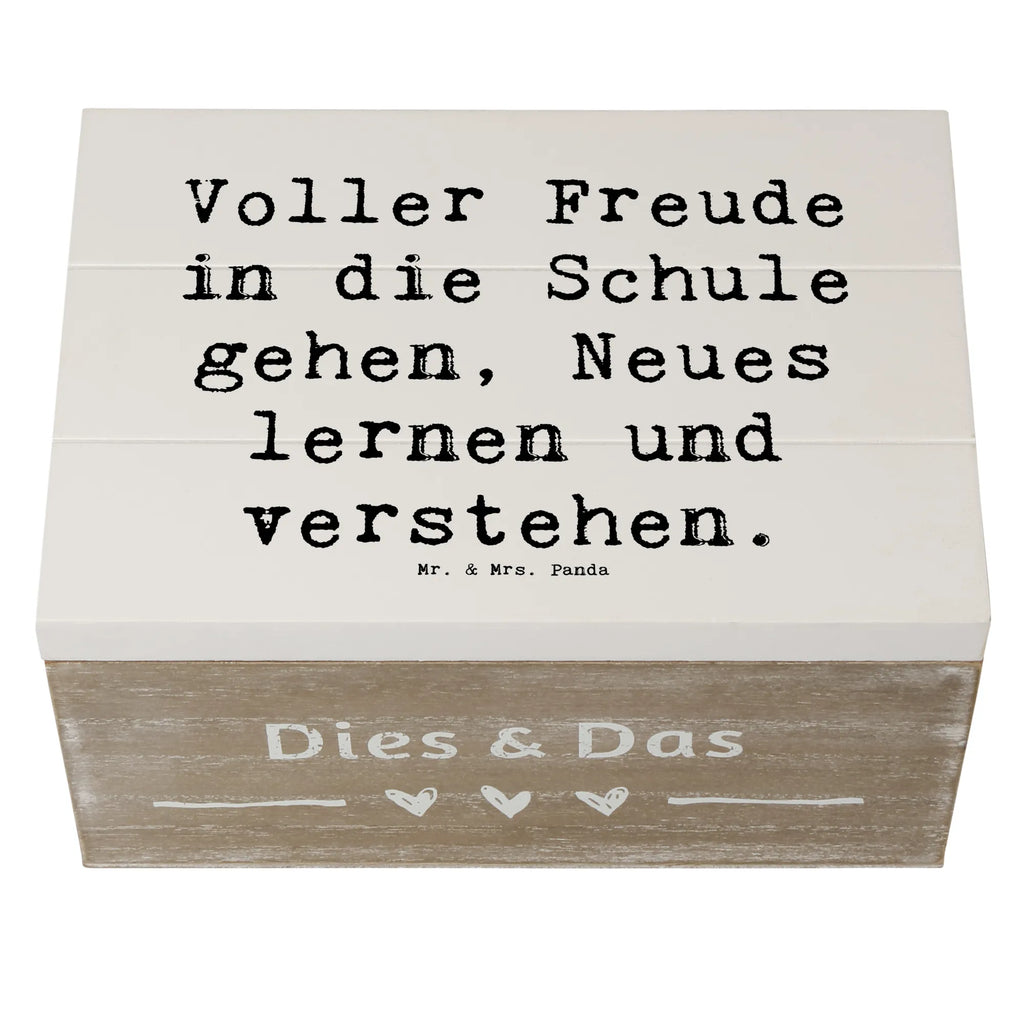 Holzkiste Spruch Schulanfang Freude Erinnerungsbox, Geschenkdose, Schatulle, Aufbewahrungsbox, Schatzkiste, Geschenkbox, XXL, Kiste, Truhe, Erinnerungskiste, Holzkiste, Dekokiste