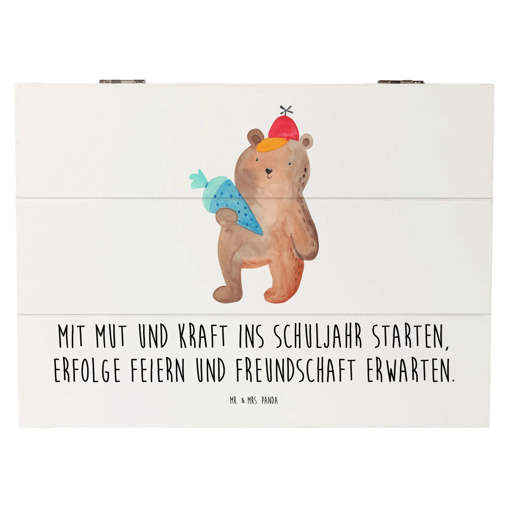 Holzkiste Mutiger Schulanfang Geschenkbox, Erinnerungsbox, Dekokiste, Erinnerungskiste, Schatzkiste, Kiste, Truhe, Schatulle, Aufbewahrungsbox, Geschenkdose, Holzkiste, XXL