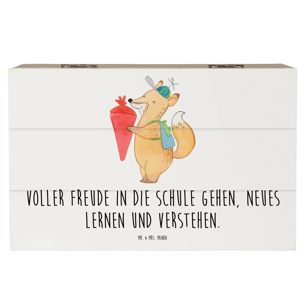 Holzkiste Schulanfang Freude Kiste, XXL, Geschenkbox, Erinnerungsbox, Holzkiste, Schatulle, Aufbewahrungsbox, Dekokiste, Erinnerungskiste, Schatzkiste, Truhe, Geschenkdose