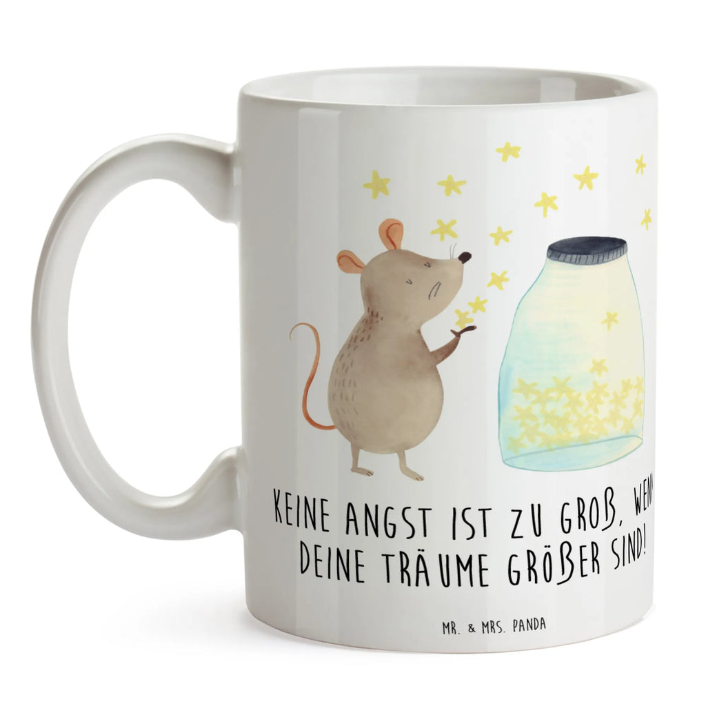 Tasse Angst überwinden Tasse, Geschenktasse, Porzellantasse, Tasse mit Zitaten, Teetasse, Tasse mit Motiven, Kaffeetasse, Bürotasse, Keramiktasse