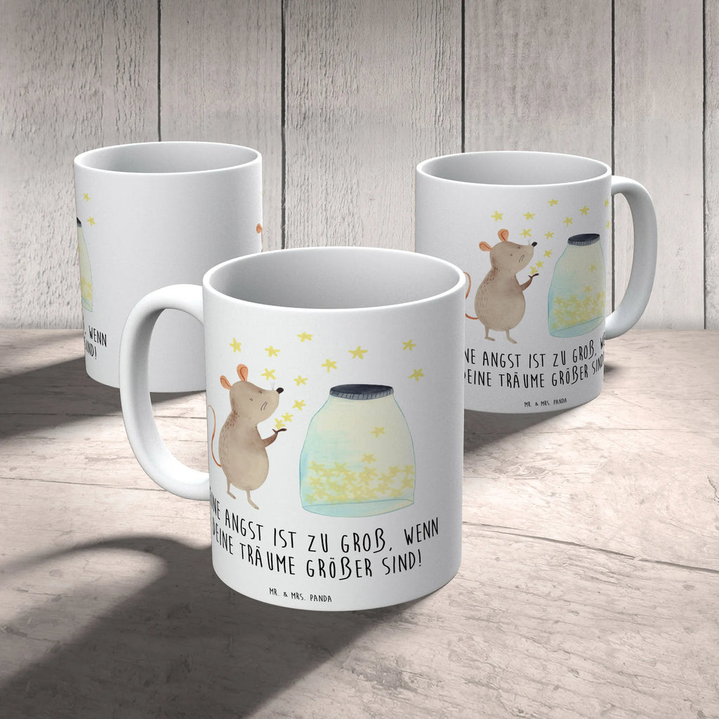 Tasse Angst überwinden Tasse, Geschenktasse, Porzellantasse, Tasse mit Zitaten, Teetasse, Tasse mit Motiven, Kaffeetasse, Bürotasse, Keramiktasse