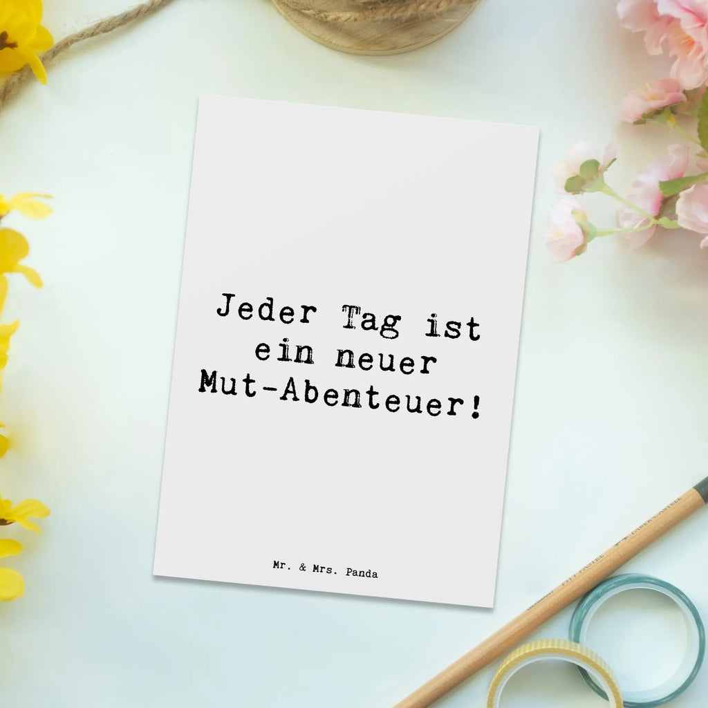 Postkarte Spruch Angst überwinden Abenteuer Ansichtskarte, Karte, Einladung Geburtstag, Ansichtskarten, Einladungskarte, Geschenkkarte, Einladungskarten Geburtstag, Einladung, Dankeskarte, Grußkarte, Postkarte, Geburtstagskarte