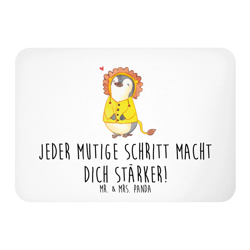 Magnet Jeder mutige Schritt macht dich stärker! Motivmagnete, Souvenir Magnet, Dekomagnet, Pinnwandmagnet, Notiz Magnet, Whiteboard Magnet, Kühlschrank Dekoration, Kühlschrankmagnet