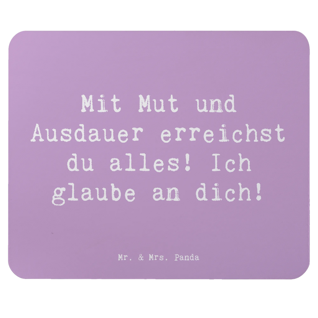 Mouse mat Saying Mit Mut und Ausdauer erreichst du alles! Ich glaube an dich! Büroausstattung, Einzigartiges Mauspad, Arbeitszimmer, PC Zubehör, Designer Mauspad, Computer zubehör, Mousepad, Mauspad, Mauspad Büro, Mausunterlage