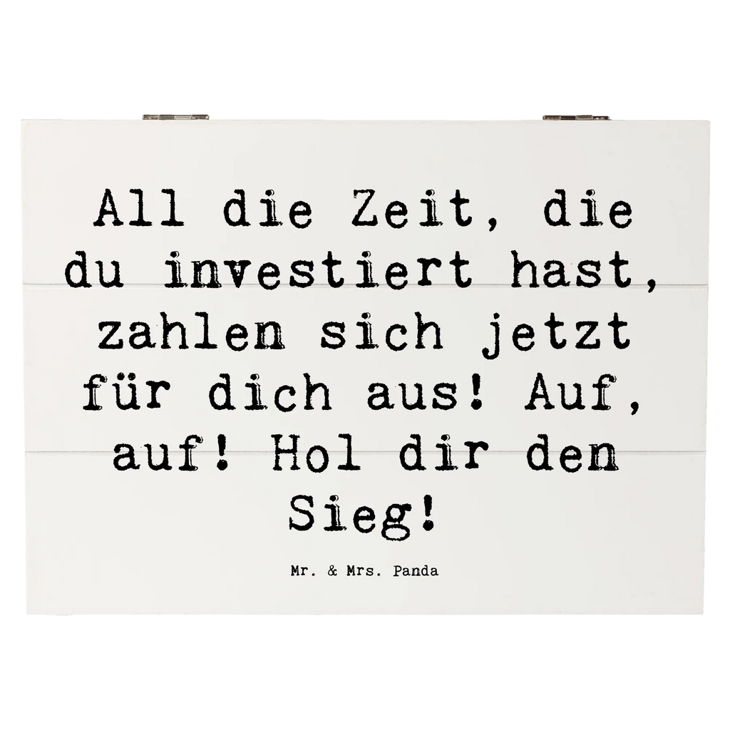 Holzkiste Spruch Sportliche Wettkämpfe Erfolg XXL, Erinnerungskiste, Erinnerungsbox, Schatzkiste, Geschenkdose, Schatulle, Dekokiste, Geschenkbox, Holzkiste, Aufbewahrungsbox, Kiste, Truhe