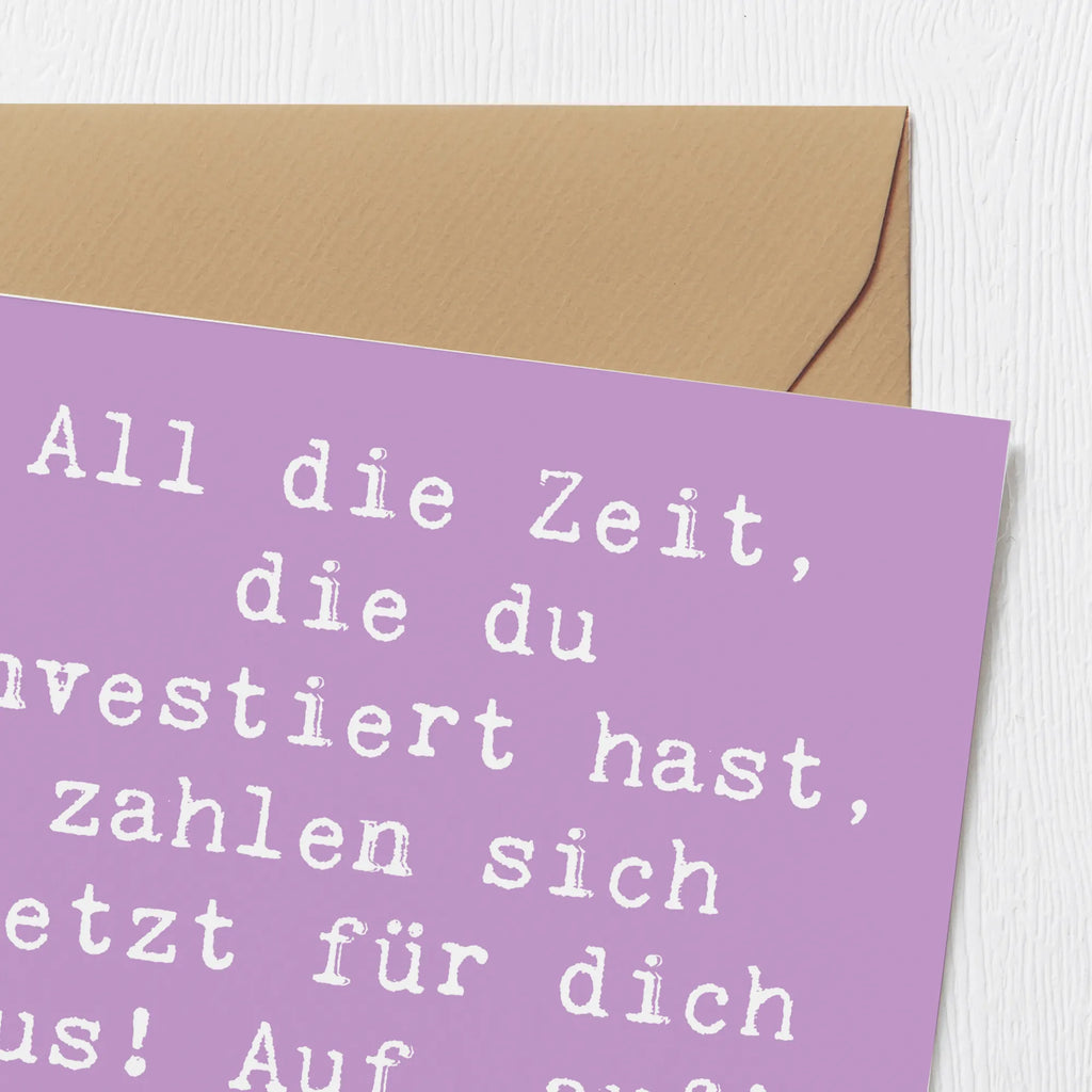 Deluxe Karte Spruch Sportliche Wettkämpfe Erfolg Geburtstagskarte, Glückwunschkarte, Karte, Hochwertige Grußkarte, Einladungskarte, Hochwertige Klappkarte, Klappkarte, Grußkarte, Hochzeitskarte
