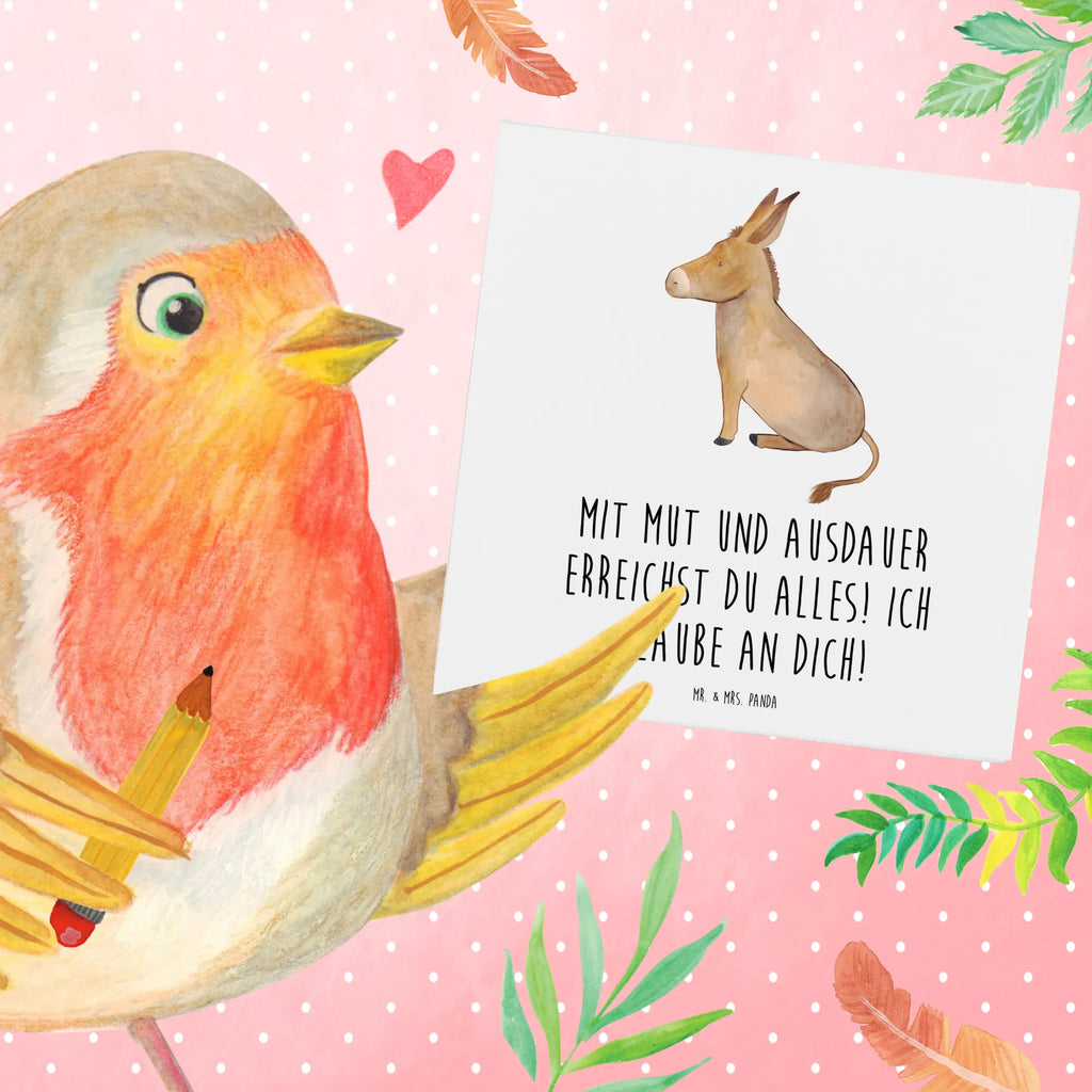 Deluxe Card Mit Mut und Ausdauer erreichst du alles! Ich glaube an dich! Hochzeitskarte, Hochwertige Grußkarte, Klappkarte, Karte, Grußkarte, Glückwunschkarte, Hochwertige Klappkarte, Einladungskarte, Geburtstagskarte