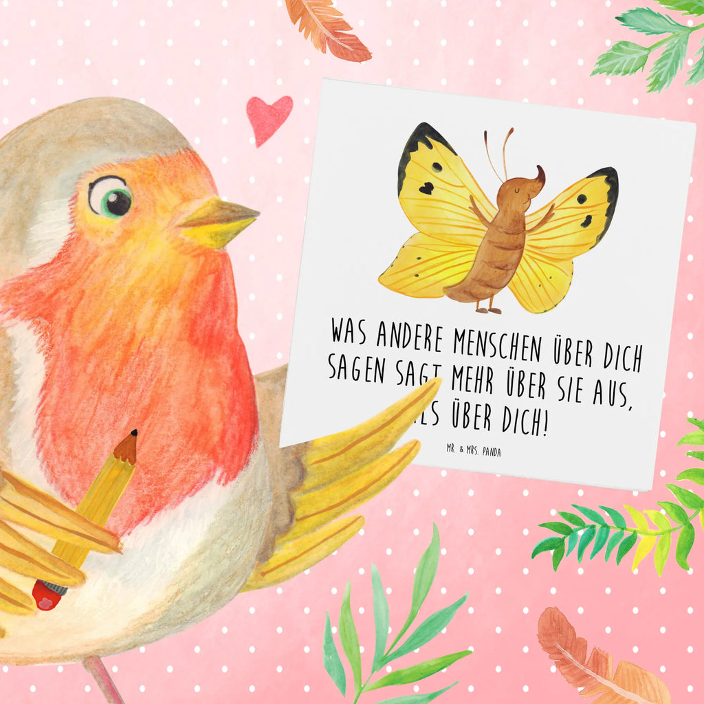 Deluxe Card Was andere Menschen über dich sagen sagt mehr über sie aus, als über dich! Grußkarte, Geburtstagskarte, Einladungskarte, Karte, Hochzeitskarte, Hochwertige Grußkarte, Hochwertige Klappkarte, Klappkarte, Glückwunschkarte