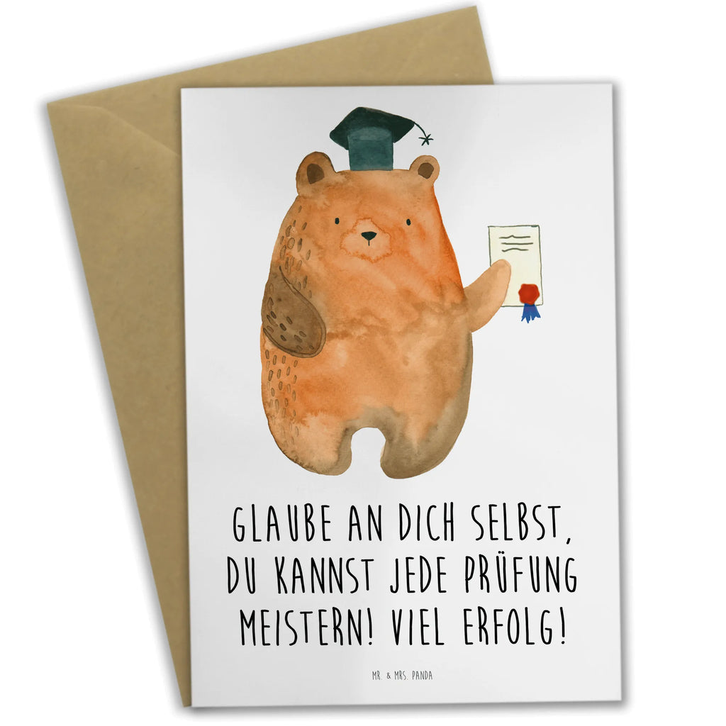 Greetings card Glaube an dich selbst, du kannst jede Prüfung meistern! Viel Erfolg! Ansichtskarten, Karte, Glückwunschkarte, Geburtstagskarte, Grußkarte, Klappkarte, Hochzeitskarte, Einladungskarte