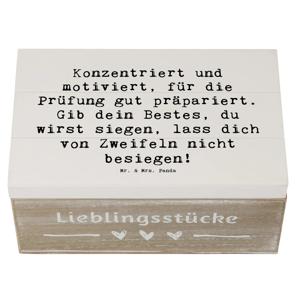 Holzkiste Spruch Prüfungen bestehen Schatzkiste, Geschenkdose, Erinnerungsbox, Kiste, Geschenkbox, Schatulle, Aufbewahrungsbox, Holzkiste, Truhe, Dekokiste, Erinnerungskiste, XXL