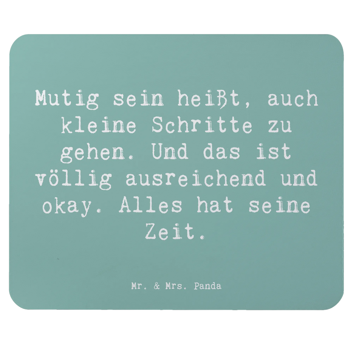 Mauspad Spruch Selbstvertrauen stärken