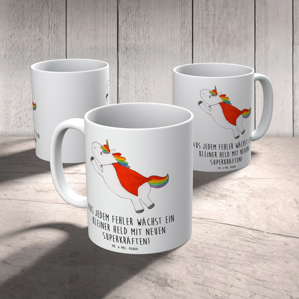 Mug Aus jedem Fehler wächst ein kleiner Held mit neuen Superkräften! Tasse mit Motiven, Bürotasse, Tasse, Teetasse, Kaffeetasse, Porzellantasse, Tasse mit Zitaten, Geschenktasse, Keramiktasse