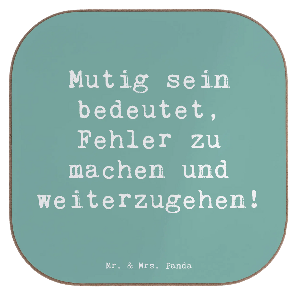 Square coaster Saying Mutig sein bedeutet, Fehler zu machen und weiterzugehen! Untersetzer Holz, Bierdeckel, Untersetzer, Glasuntersetzer, Untersetzer für Gläser, Getränkeuntersetzer, Holzuntersetzer, Untersetzer Gläser, Tassen Untersetzer, Untersetzer aus Holz, Korkuntersetzer, Untersetzer Design