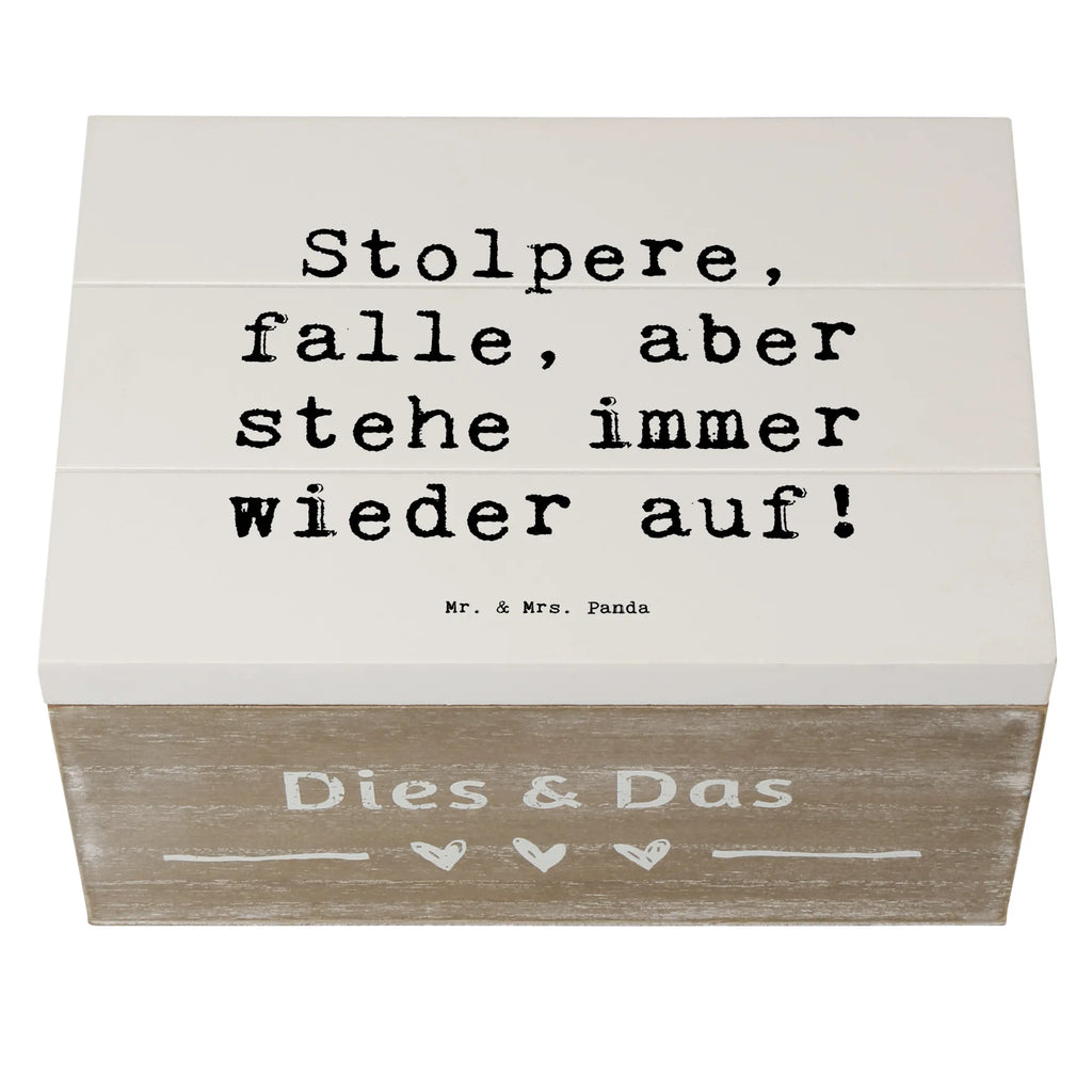Holzkiste Spruch Fehler machen und daraus lernen Dekokiste, Geschenkdose, Kiste, Aufbewahrungsbox, Geschenkbox, Erinnerungskiste, Holzkiste, XXL, Schatzkiste, Schatulle, Truhe, Erinnerungsbox