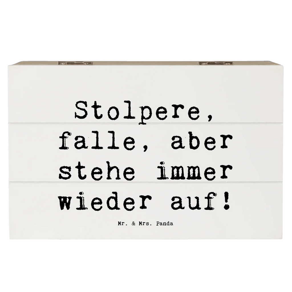 Holzkiste Spruch Fehler machen und daraus lernen Dekokiste, Geschenkdose, Kiste, Aufbewahrungsbox, Geschenkbox, Erinnerungskiste, Holzkiste, XXL, Schatzkiste, Schatulle, Truhe, Erinnerungsbox