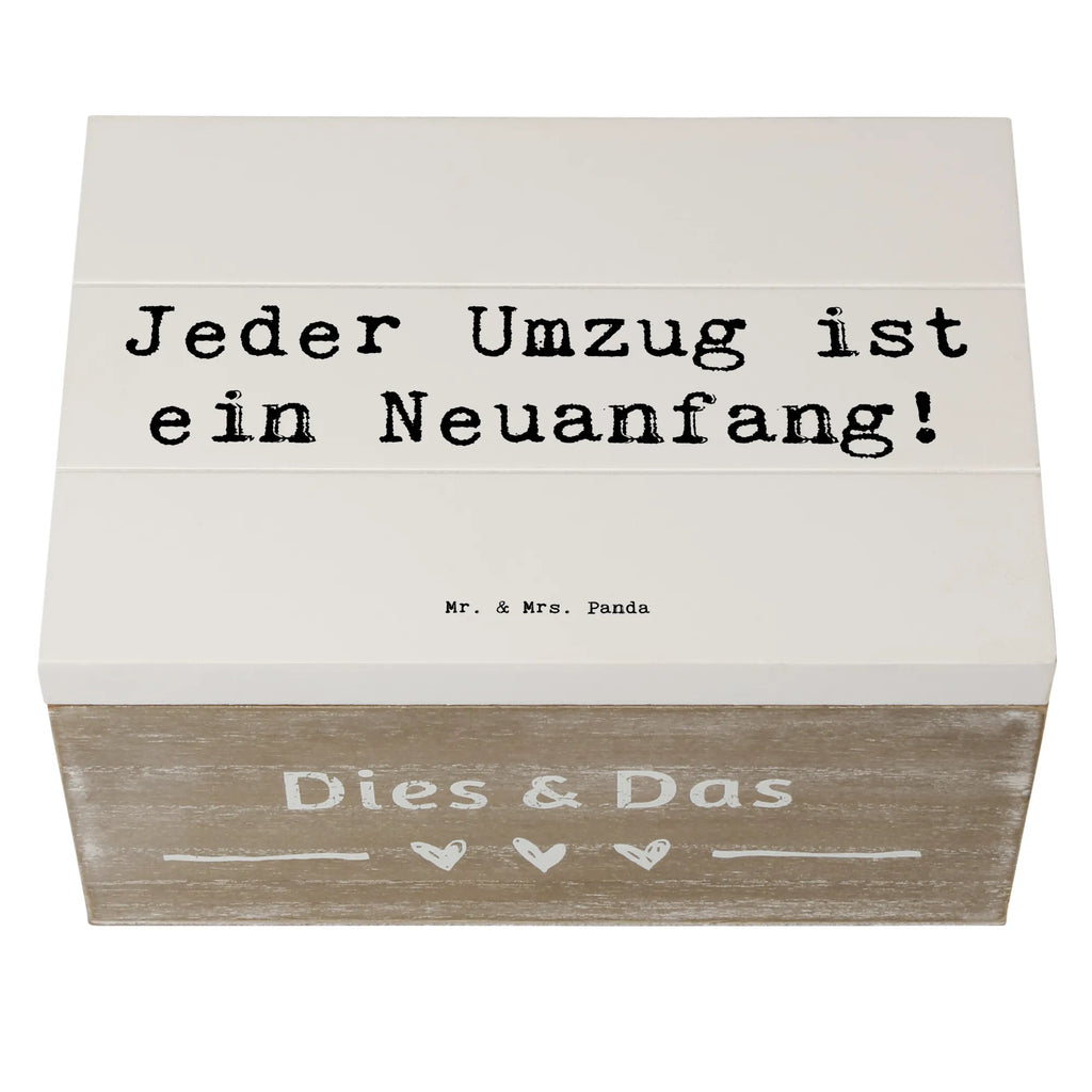 Holzkiste Spruch Umzug Neuanfang Schatzkiste, XXL, Truhe, Kiste, Erinnerungsbox, Aufbewahrungsbox, Erinnerungskiste, Holzkiste, Geschenkbox, Dekokiste, Schatulle, Geschenkdose
