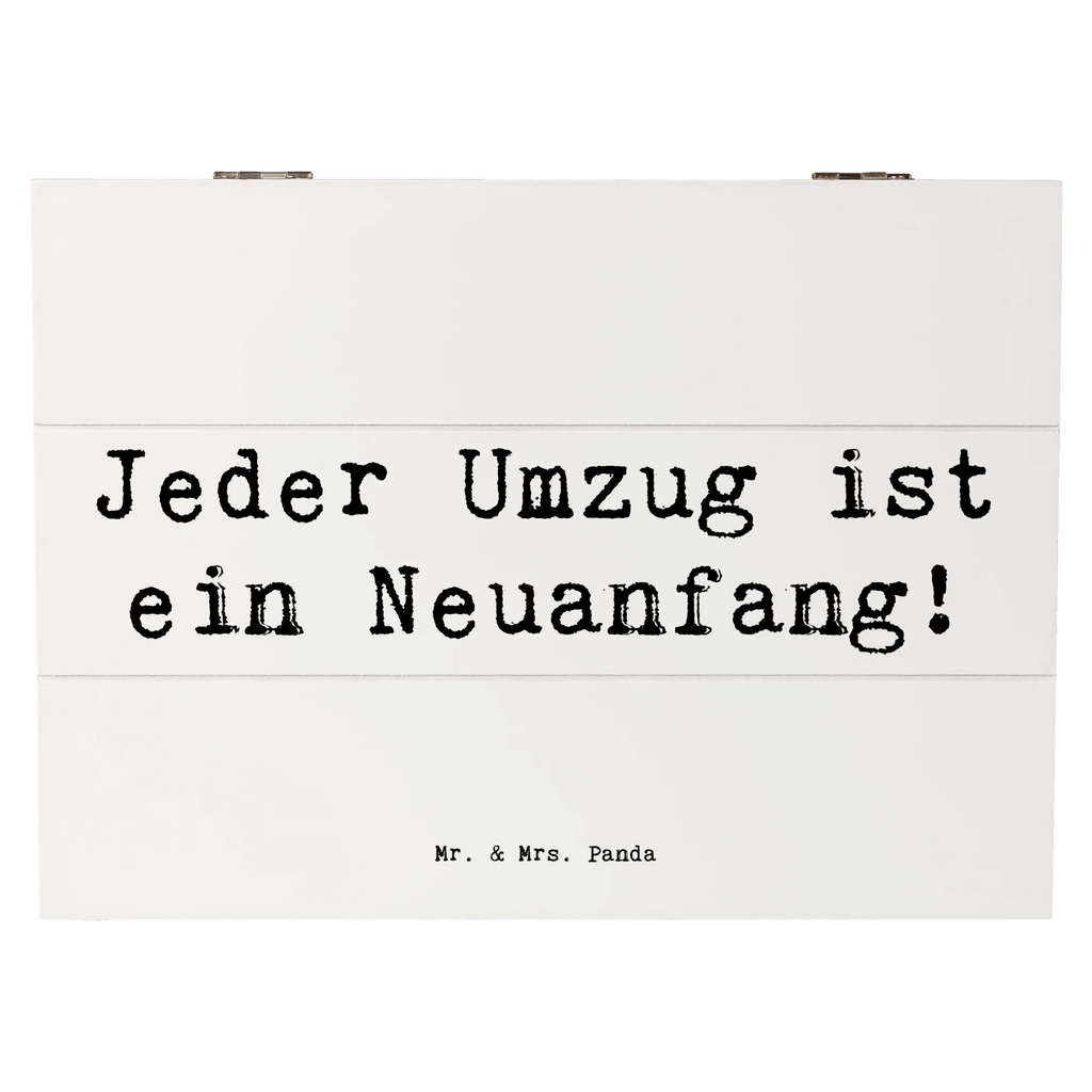 Holzkiste Spruch Umzug Neuanfang Schatzkiste, XXL, Truhe, Kiste, Erinnerungsbox, Aufbewahrungsbox, Erinnerungskiste, Holzkiste, Geschenkbox, Dekokiste, Schatulle, Geschenkdose