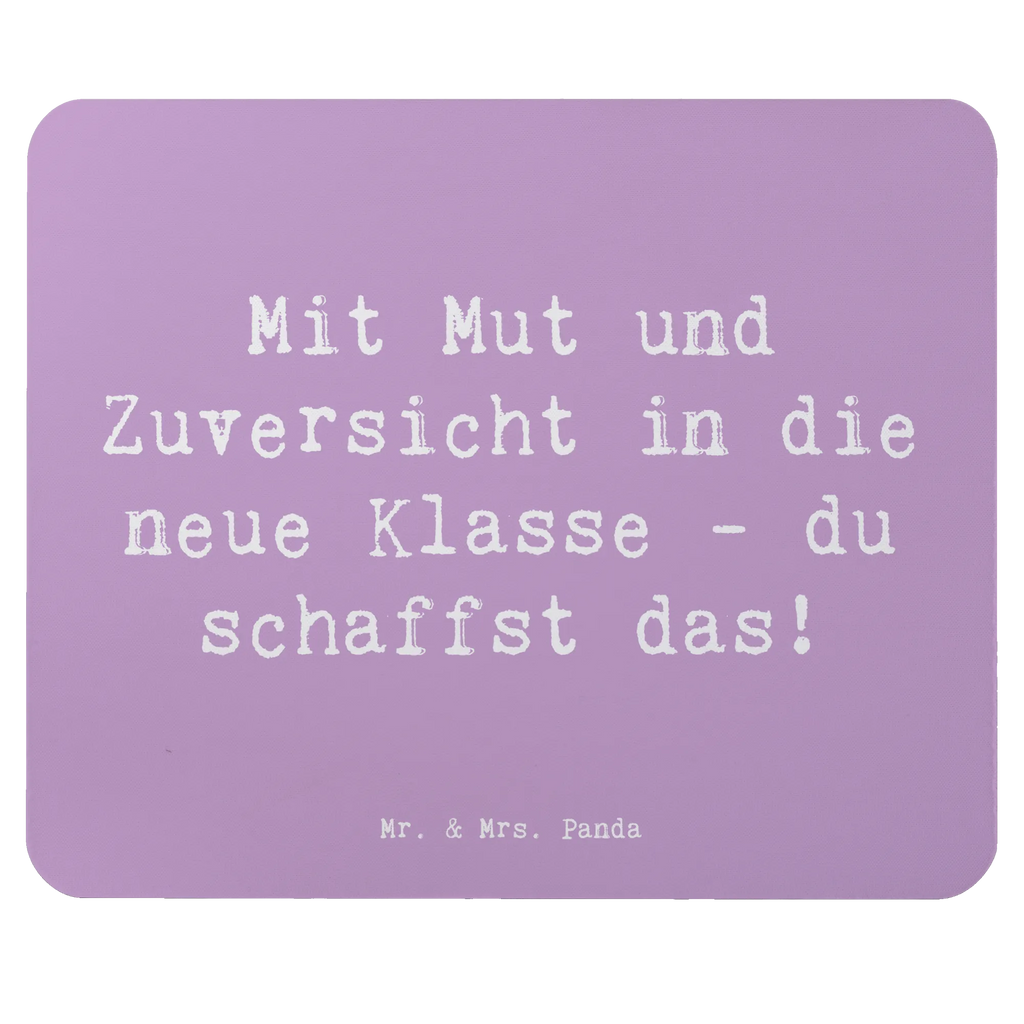 Mouse mat Saying Mit Mut und Zuversicht in die neue Klasse - du schaffst das! Computer zubehör, Mauspad Büro, Büroausstattung, Designer Mauspad, Einzigartiges Mauspad, Arbeitszimmer, Mausunterlage, PC Zubehör, Mauspad, Mousepad