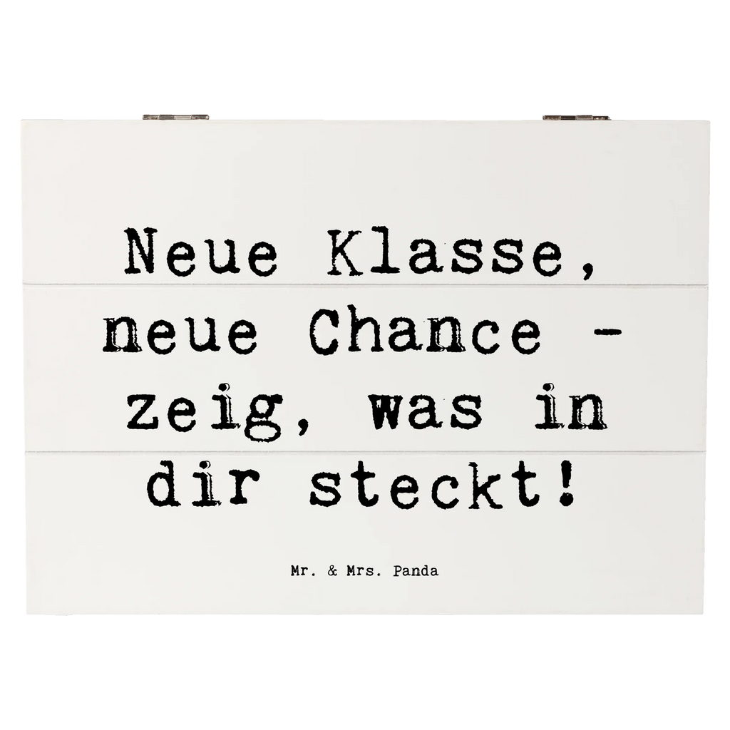 Holzkiste Spruch Erster Schultag Neue Klasse Dekokiste, Aufbewahrungsbox, Geschenkdose, Erinnerungsbox, Geschenkbox, Erinnerungskiste, Holzkiste, Truhe, Kiste, XXL, Schatulle, Schatzkiste