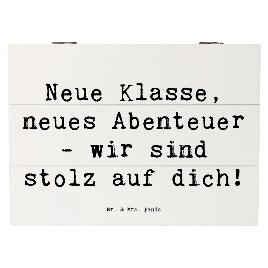 Holzkiste Spruch Erster Schultag Abenteuer Holzkiste, Truhe, Erinnerungsbox, Kiste, Schatulle, Erinnerungskiste, Dekokiste, Geschenkdose, XXL, Aufbewahrungsbox, Geschenkbox, Schatzkiste
