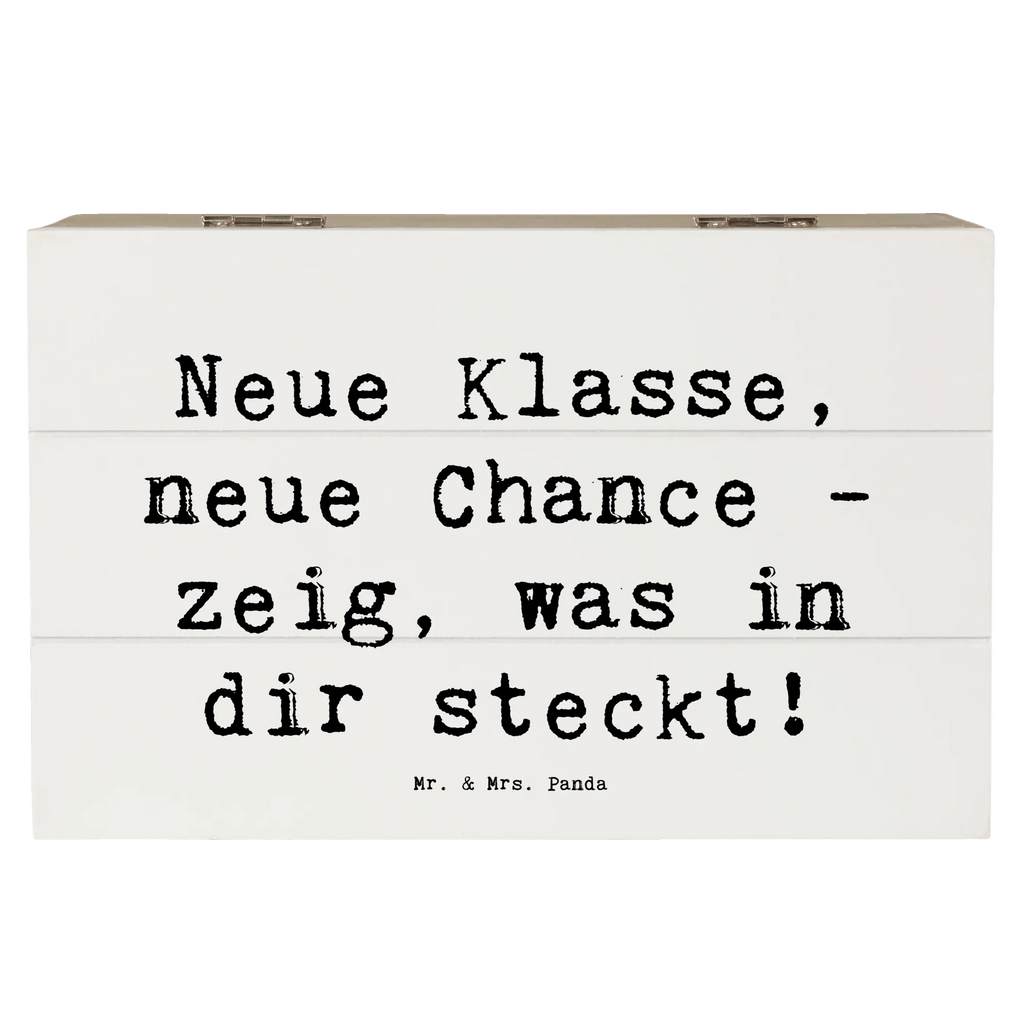 Holzkiste Spruch Erster Schultag Neue Klasse Dekokiste, Aufbewahrungsbox, Geschenkdose, Erinnerungsbox, Geschenkbox, Erinnerungskiste, Holzkiste, Truhe, Kiste, XXL, Schatulle, Schatzkiste