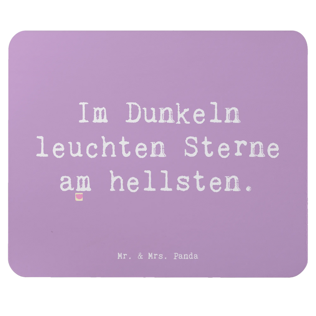 Mouse mat Saying Im Dunkeln leuchten Sterne am hellsten. Mausunterlage, Designer Mauspad, PC Zubehör, Einzigartiges Mauspad, Mousepad, Arbeitszimmer, Computer zubehör, Büroausstattung, Mauspad Büro, Mauspad