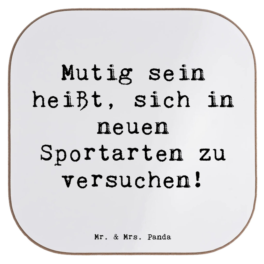 Square coaster Saying Mutig sein heißt, sich in neuen Sportarten zu versuchen! Untersetzer Holz, Untersetzer Gläser, Untersetzer aus Holz, Untersetzer, Untersetzer für Gläser, Glasuntersetzer, Untersetzer Design, Bierdeckel, Getränkeuntersetzer, Holzuntersetzer, Korkuntersetzer, Tassen Untersetzer