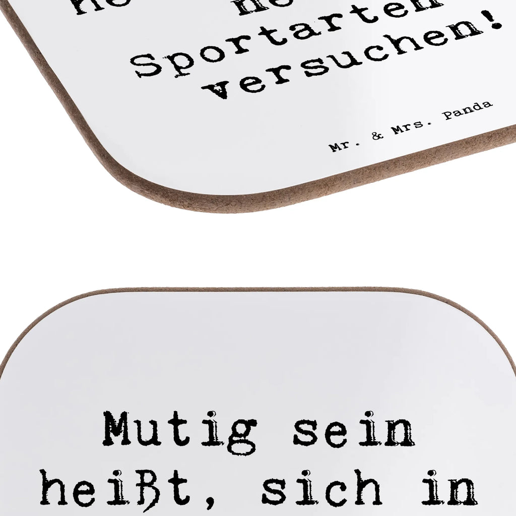 Square coaster Saying Mutig sein heißt, sich in neuen Sportarten zu versuchen! Untersetzer Holz, Untersetzer Gläser, Untersetzer aus Holz, Untersetzer, Untersetzer für Gläser, Glasuntersetzer, Untersetzer Design, Bierdeckel, Getränkeuntersetzer, Holzuntersetzer, Korkuntersetzer, Tassen Untersetzer