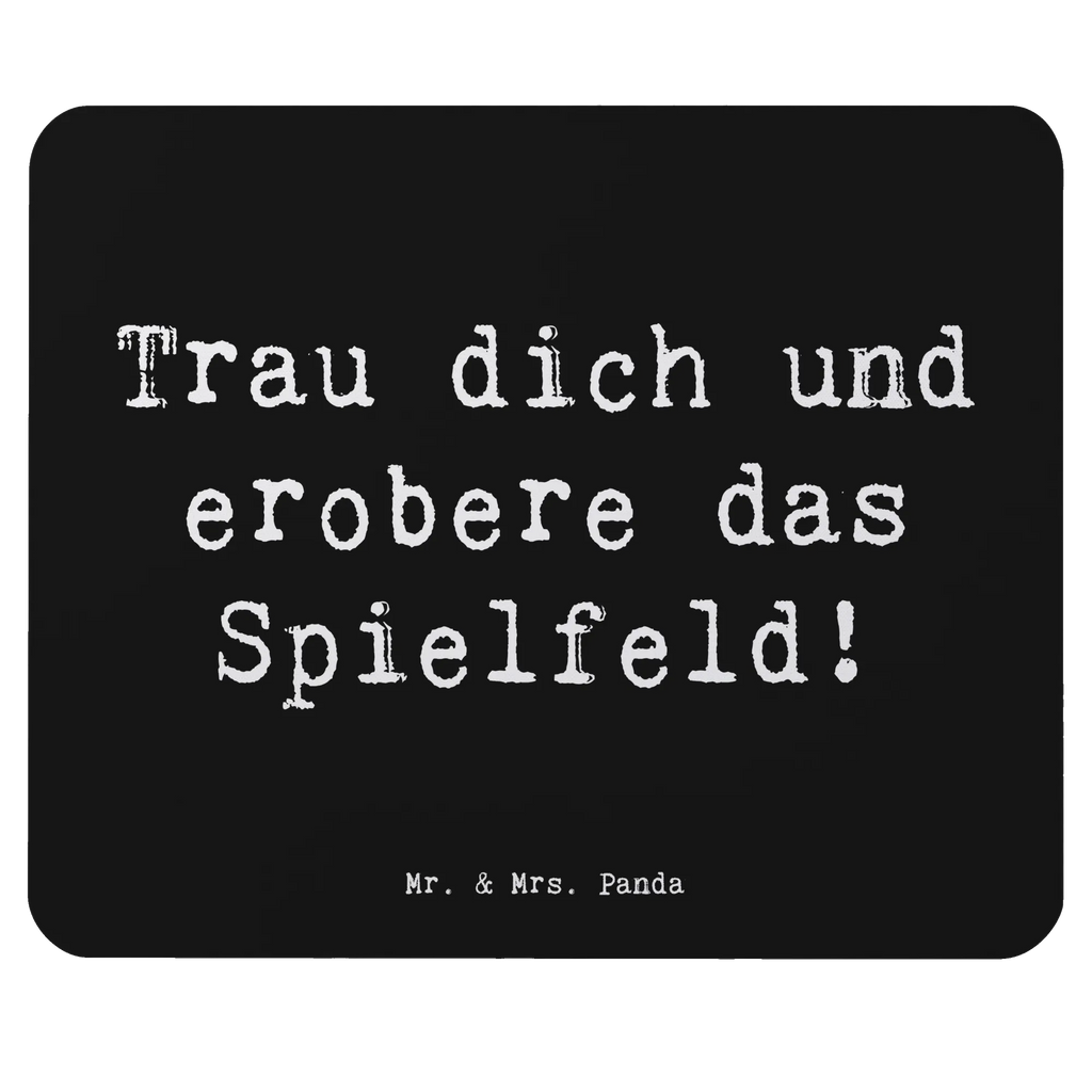 Mouse mat Saying Trau dich und erobere das Spielfeld! PC Zubehör, Mousepad, Mauspad, Designer Mauspad, Mausunterlage, Büroausstattung, Einzigartiges Mauspad, Mauspad Büro, Computer zubehör, Arbeitszimmer