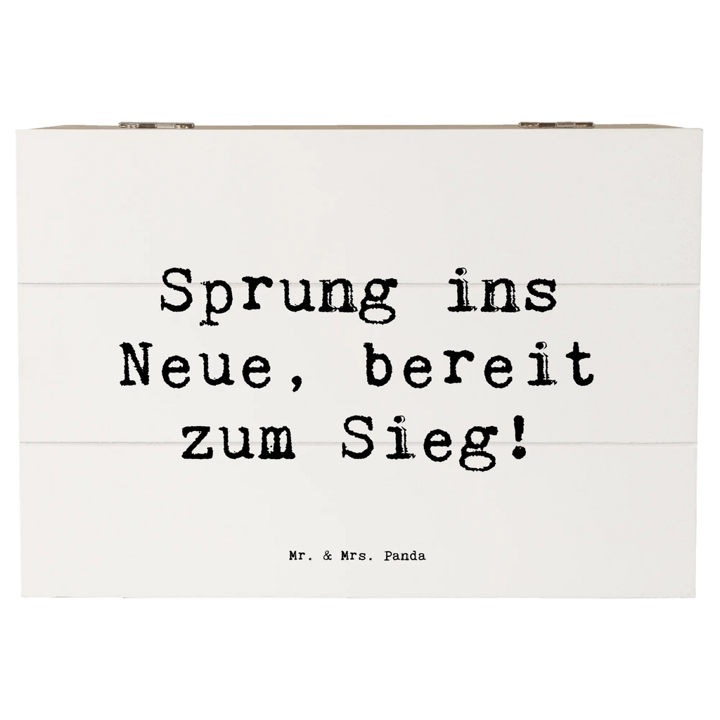 Holzkiste Spruch Sich in einer neuen Sportart versuchen Geschenkbox, Truhe, Dekokiste, Schatzkiste, Kiste, Schatulle, Erinnerungskiste, XXL, Aufbewahrungsbox, Geschenkdose, Erinnerungsbox, Holzkiste