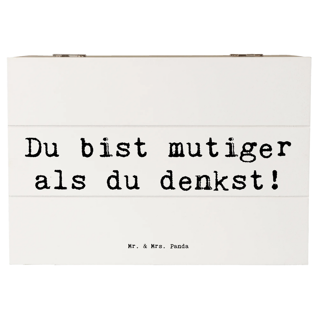 Holzkiste Spruch Alleine schlafen lernen Mutiger als gedacht Erinnerungskiste, Erinnerungsbox, Aufbewahrungsbox, Geschenkdose, Holzkiste, XXL, Schatulle, Truhe, Dekokiste, Geschenkbox, Schatzkiste, Kiste