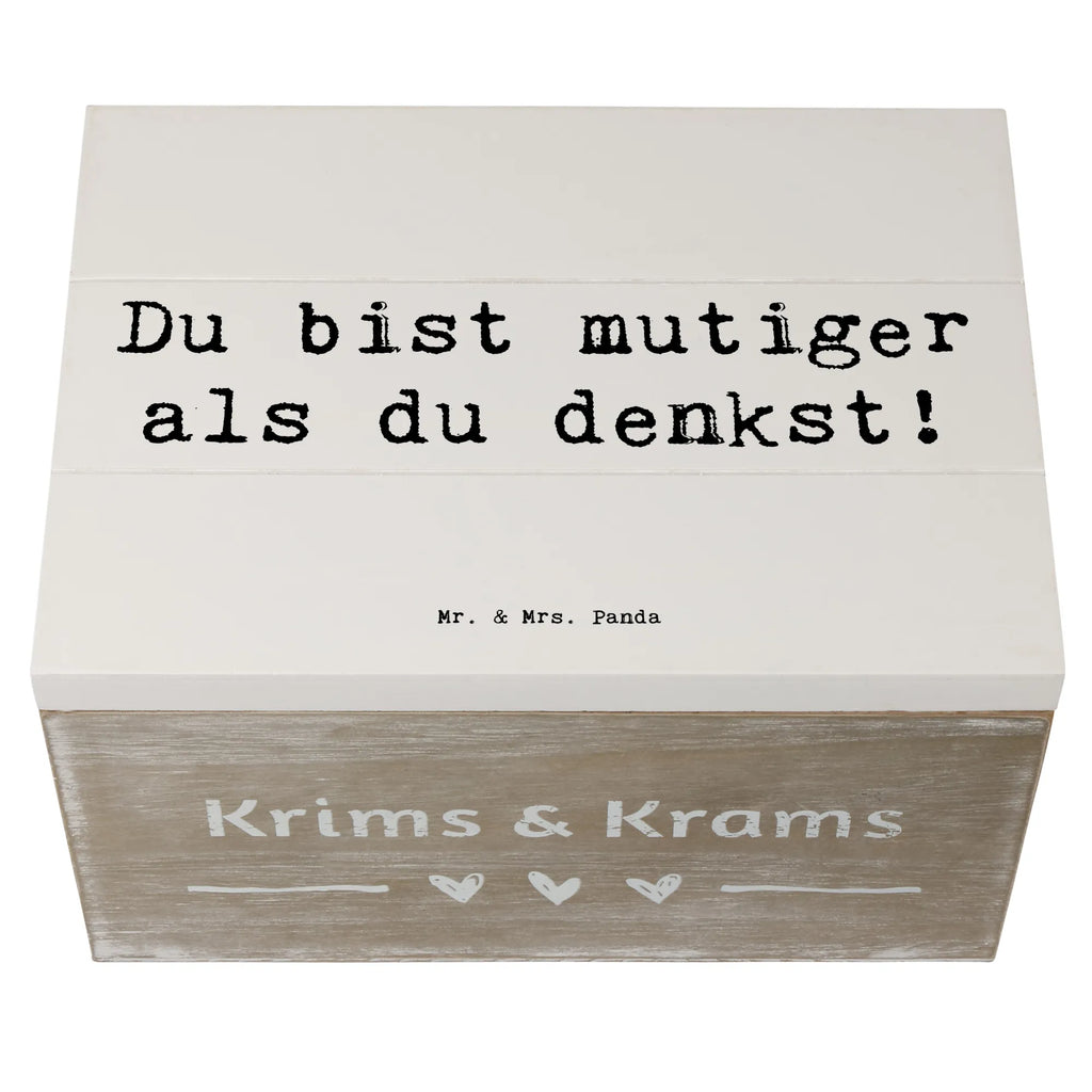 Holzkiste Spruch Alleine schlafen lernen Mutiger als gedacht Erinnerungskiste, Erinnerungsbox, Aufbewahrungsbox, Geschenkdose, Holzkiste, XXL, Schatulle, Truhe, Dekokiste, Geschenkbox, Schatzkiste, Kiste