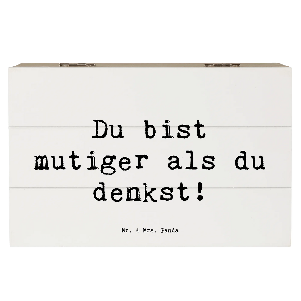 Holzkiste Spruch Alleine schlafen lernen Mutiger als gedacht Erinnerungskiste, Erinnerungsbox, Aufbewahrungsbox, Geschenkdose, Holzkiste, XXL, Schatulle, Truhe, Dekokiste, Geschenkbox, Schatzkiste, Kiste