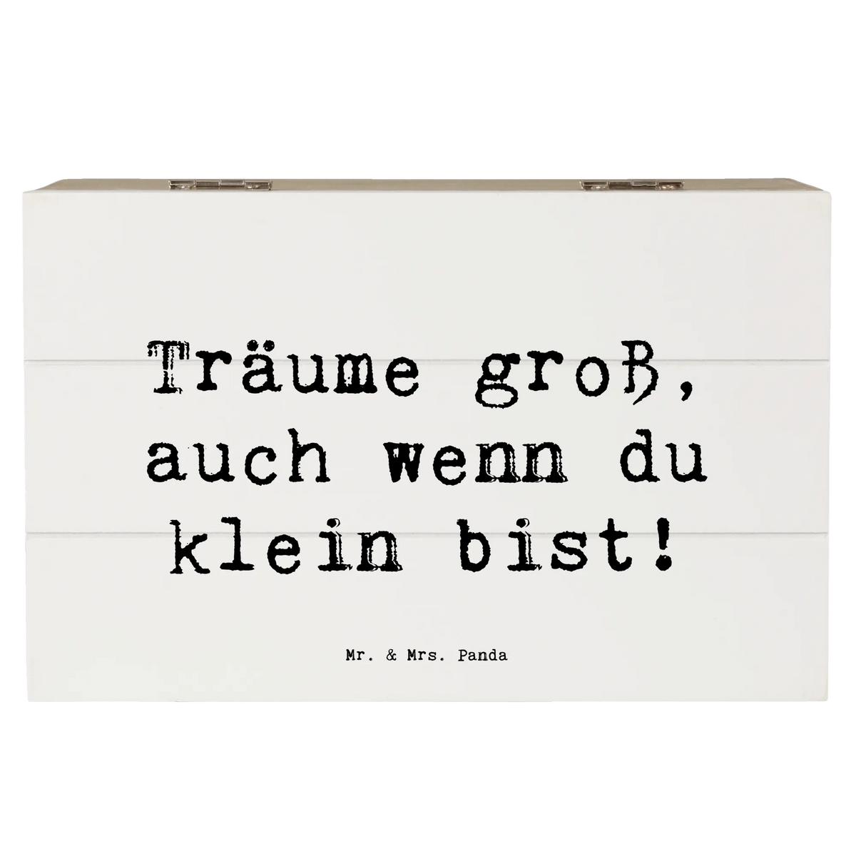 Skrzynia drewniana Przysłowie Träume groß, auch wenn du klein bist! Aufbewahrungskiste, Schatulle, fotobox, aufbewahrungskiste mit deckel, Holzkiste, schatzkiste holz, box holz, Kiste mit Deckel, schatztruhe, holzschachtel, Box aus Holz, kiste holz, fotokiste, schmucktruhe, Holztruhe, schmuckkiste, Schatzkiste, Kiste, Aufbewahrungstruhe, truhe mit deckel, Geschenkbox, Erinnerungsbox, Holzbox mit Deckel, holzkästchen, Holzkiste mit Deckel, Holz Aufbewahrungsbox, schmuckbox, geschenkkiste, geschenkbox mit deckel, geschenkbox holz, Erinnerungskiste, Truhe, Box, Aufbewahrungsbox Holz, erinnerungsbox holz, Aufbewahrungsbox aus Holz, Holzbox, truhe holz, holzschatulle, wanddeko, Dekoration, sprüche, zitate, spruch kollektion, inspiration, motivation, lebensweisheiten, geschenkideen, wohnaccessoires, sprüche sammlung, schöne sprüche, glück, liebe, freude, Lächeln, alltag verschönern, nachhaltige geschenke, Kreativ, Einzigartig, shopify, mr and mrs panda