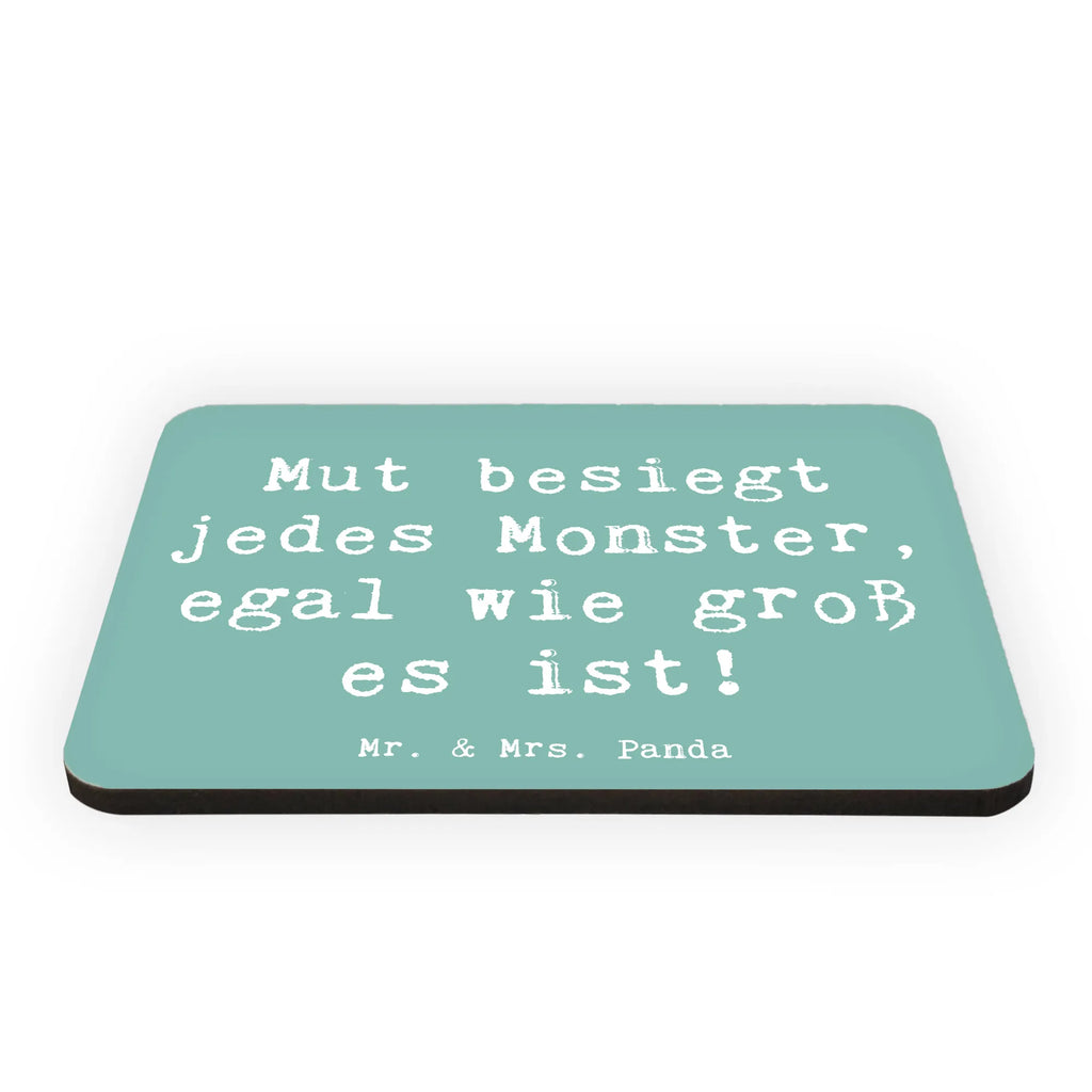 Magnet Spruch Ängste vor Monstern besiegen Dekomagnet, Motivmagnete, Kühlschrank Dekoration, Whiteboard Magnet, Souvenir Magnet, Kühlschrankmagnet, Pinnwandmagnet, Notiz Magnet, sprüche, zitate, spruch kollektion, inspiration, motivation, lebensweisheiten, geschenkideen, wanddeko, wohnaccessoires, sprüche sammlung, schöne sprüche, glück, liebe, freude, lächeln, alltag verschönern, nachhaltige geschenke, dekoration, kreativ, einzigartig, shopify, mr and mrs panda