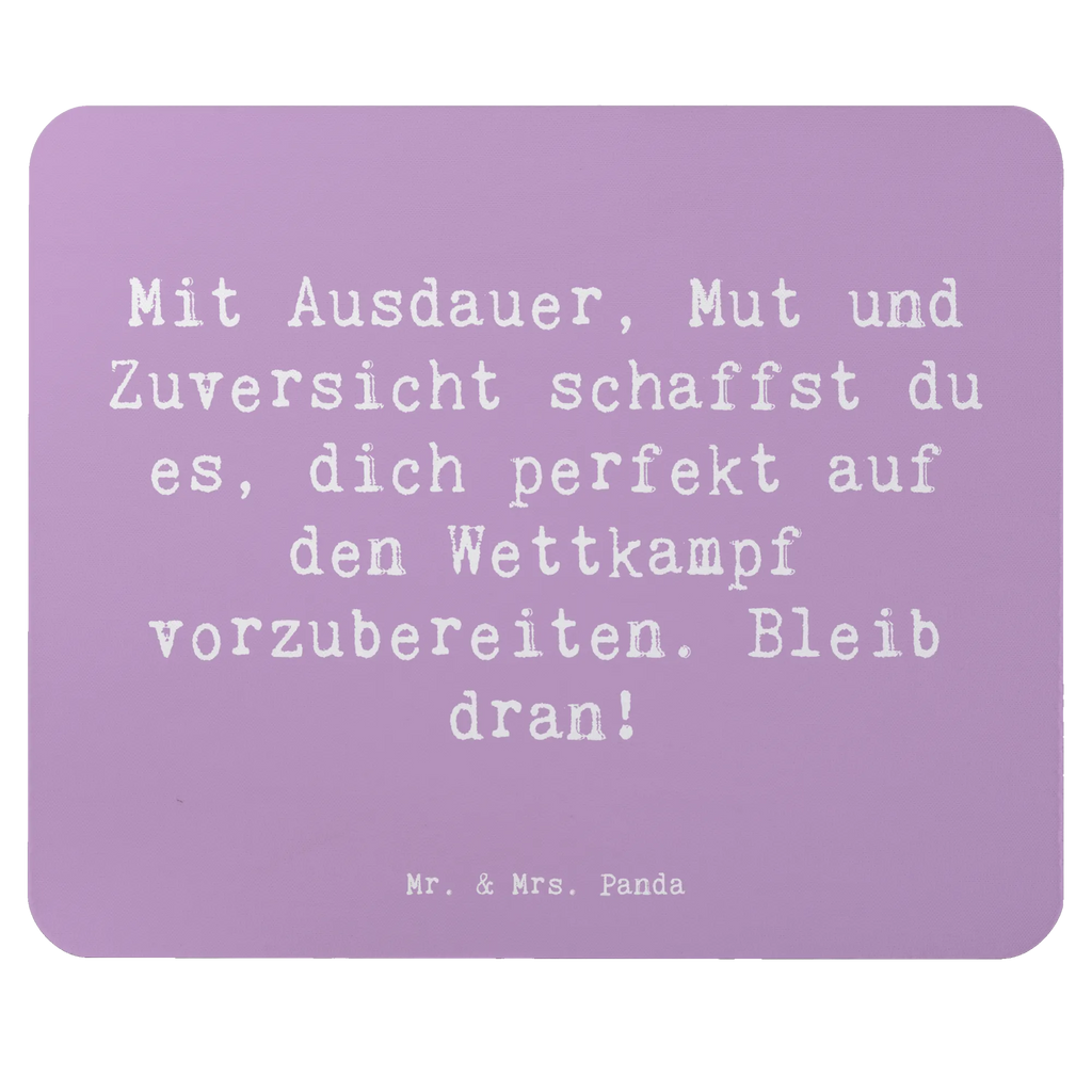 Mouse mat Saying Mit Ausdauer, Mut und Zuversicht schaffst du es, dich perfekt auf den Wettkampf vorzubereiten. Bleib dran! Büroausstattung, Computer zubehör, Mauspad, Einzigartiges Mauspad, PC Zubehör, Arbeitszimmer, Mauspad Büro, Designer Mauspad, Mausunterlage, Mousepad