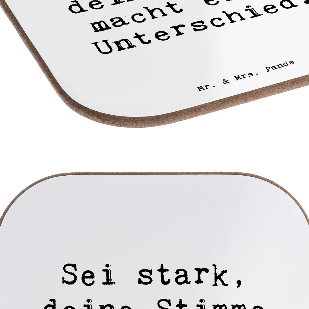 Square coaster Saying Sei stark, deine Stimme macht einen Unterschied! Korkuntersetzer, Untersetzer Gläser, Glasuntersetzer, Bierdeckel, Untersetzer Holz, Untersetzer, Tassen Untersetzer, Untersetzer aus Holz, Untersetzer Design, Untersetzer für Gläser, Holzuntersetzer, Getränkeuntersetzer