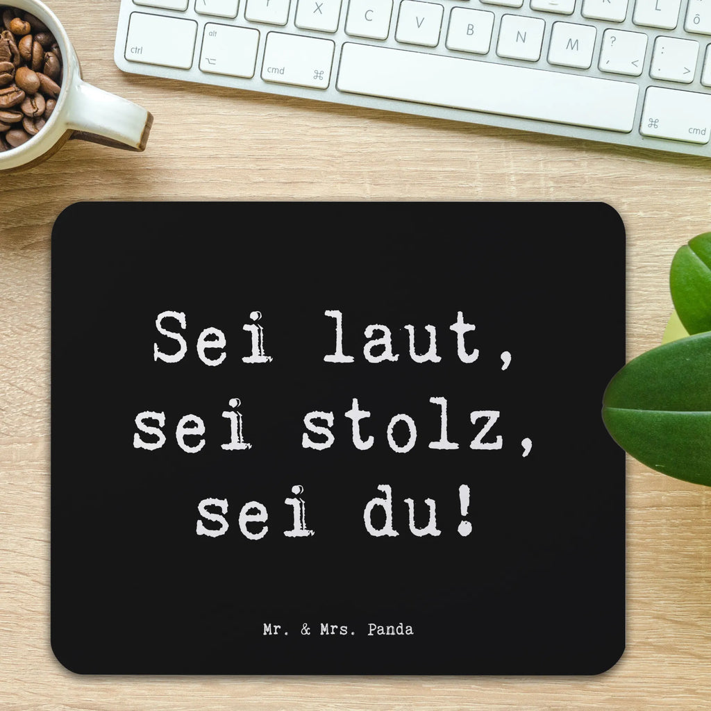 Mauspad Spruch Sei du Mutig Mauspad Büro, Designer Mauspad, Einzigartiges Mauspad, Mauspad, PC Zubehör, Büroausstattung, Mousepad, Arbeitszimmer, Mausunterlage, Computer zubehör