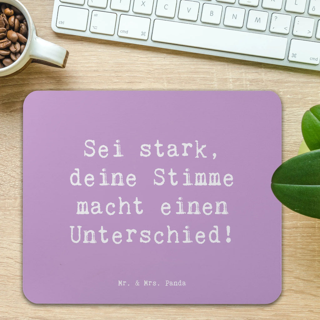 Mauspad Spruch Deine Stimme zählt Mausunterlage, Arbeitszimmer, Einzigartiges Mauspad, Mousepad, PC Zubehör, Mauspad, Mauspad Büro, Büroausstattung, Computer zubehör, Designer Mauspad