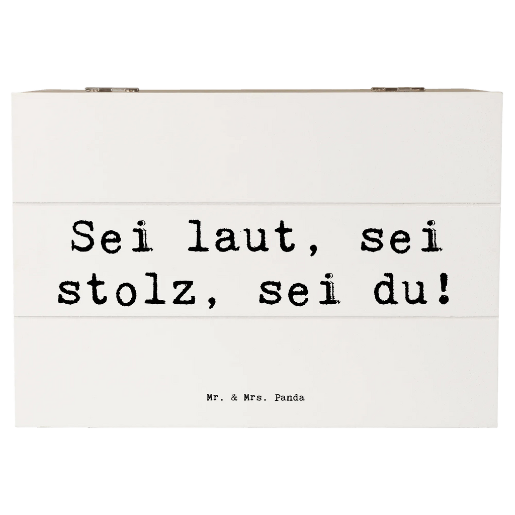 Holzkiste Spruch Sei du Mutig Erinnerungsbox, Schatulle, XXL, Dekokiste, Kiste, Schatzkiste, Aufbewahrungsbox, Holzkiste, Geschenkdose, Geschenkbox, Erinnerungskiste, Truhe